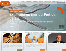 Tablet Screenshot of bouygues-tp.com